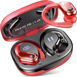 Беспроводные спортивные наушники Rulefis BX27 Red
